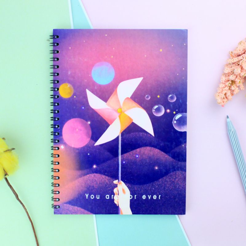 

NOTEBOOK & NOTEPAD A5 / BUKU KECIL I BUKU CATATAN A5 ISI 50 LEMBAR 100 HALAMAN NOTEBOOK SPIRAL MINI ESTETIK