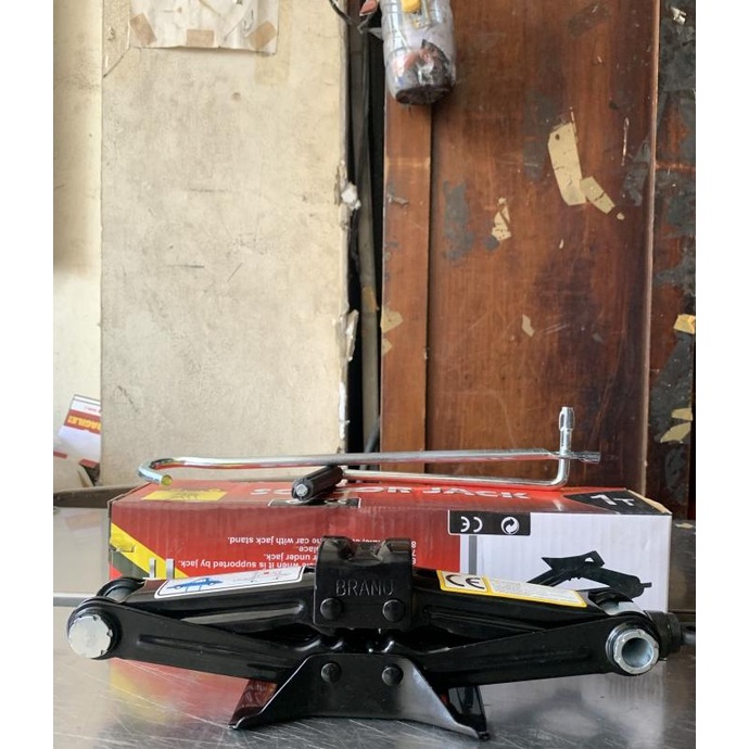 Dongkrak jembatan 1 ton BRANO Original