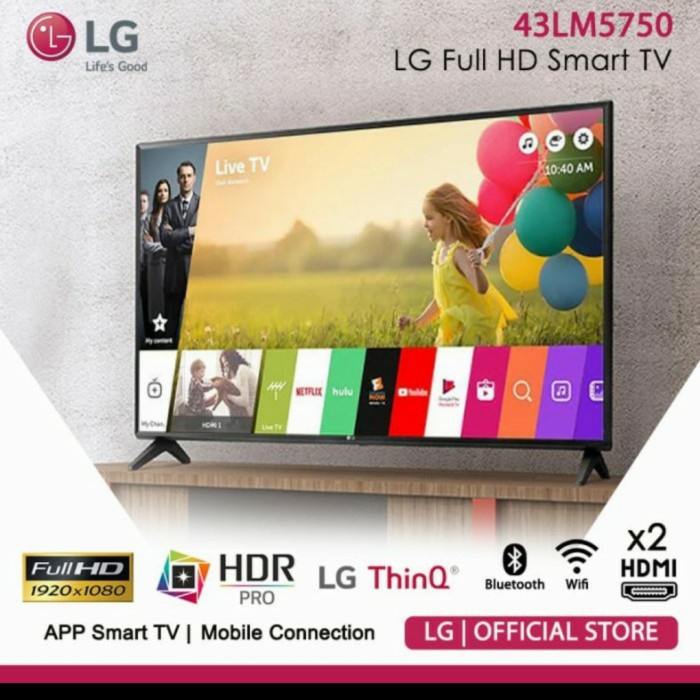TV LED LG FULL HD 43 INCH LM575 SMART TV