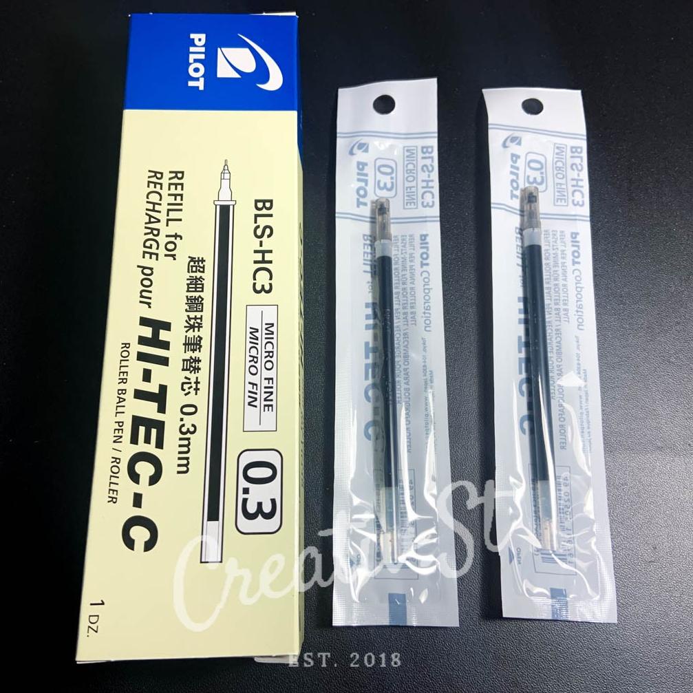 

Refill Hitec Pilot Isi Bolpen 0.3 Mm Hi Tech Hitech 100