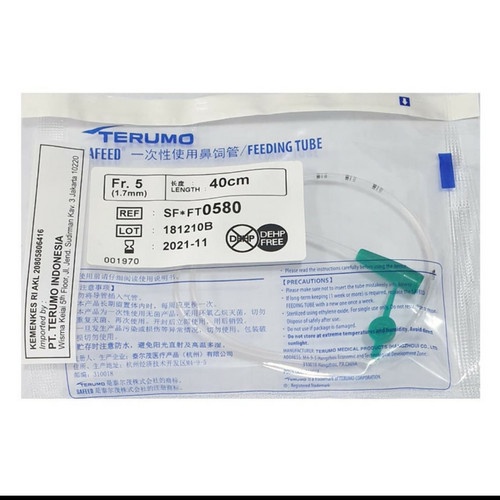 Feeding Tube Terumo / Selang NGT Terumo / NGT Stomach Tube Terumo