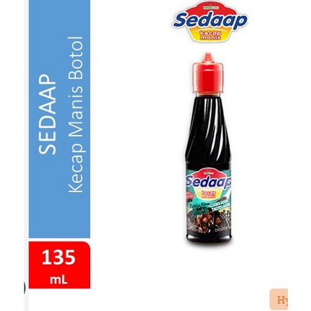 

Jual Kecap manis kedelai Hitam SEDAAP 135 mL