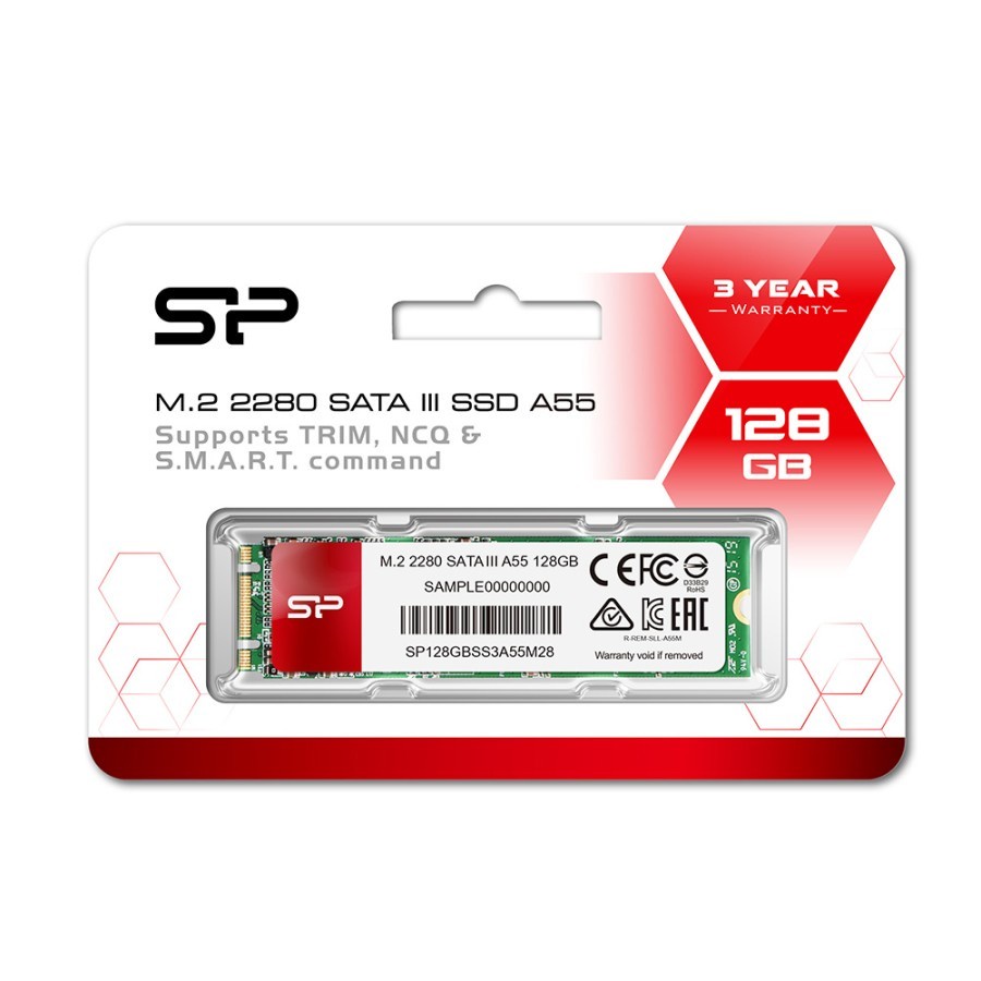 SSD Silicon Power A55 128GB M.2 2280 SATA III 3D