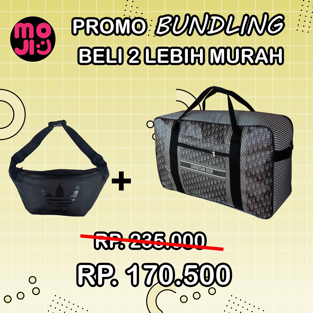 PAKET BUNDLING KOPER JUMBO + WAISTBAG LEBIH MURAH DAN HEMAT