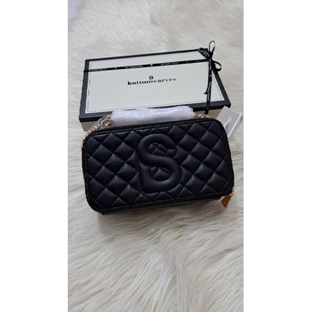 (SOLD) Buttonscarves Yura Bag warna midnight