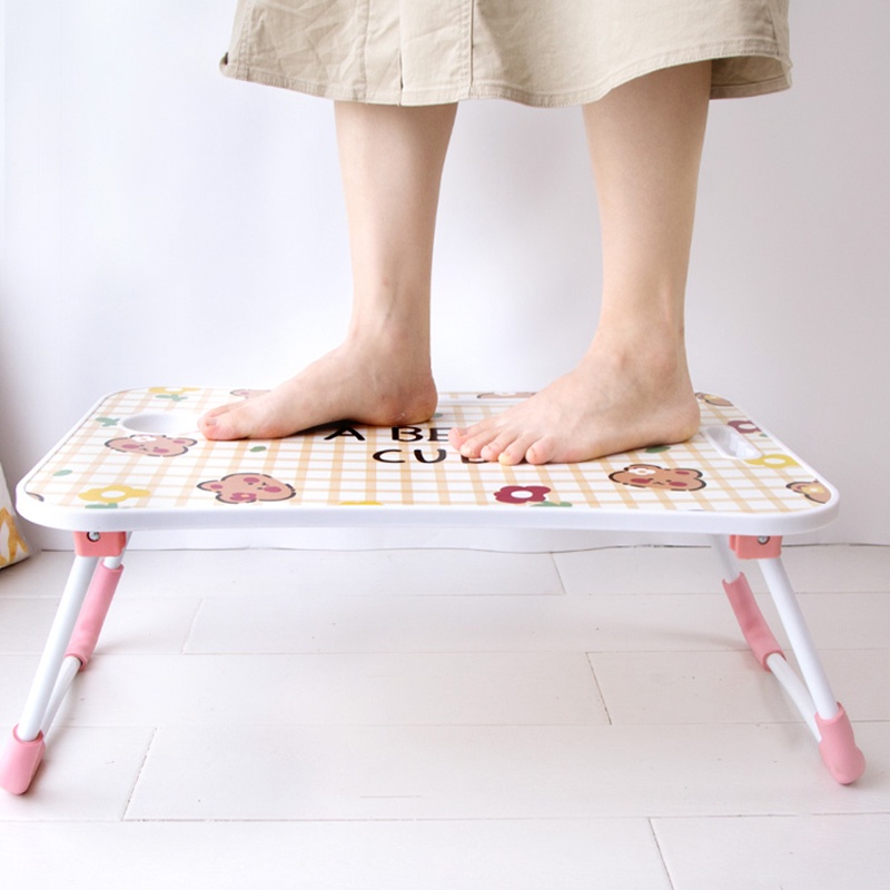 Meja Belajar Lipat Meja Belajar Anak Motif Karakter Gambar Ukuran 50 x 30 x 28 cm-6