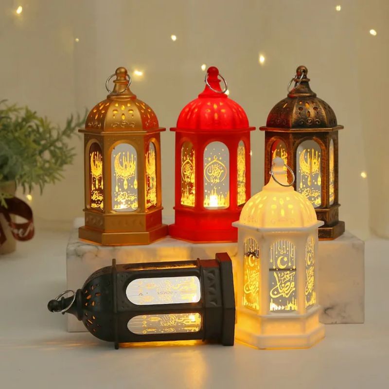 Ramadan Lampu Lantern EID Mubarak Dekorasi Table Light Ramadan