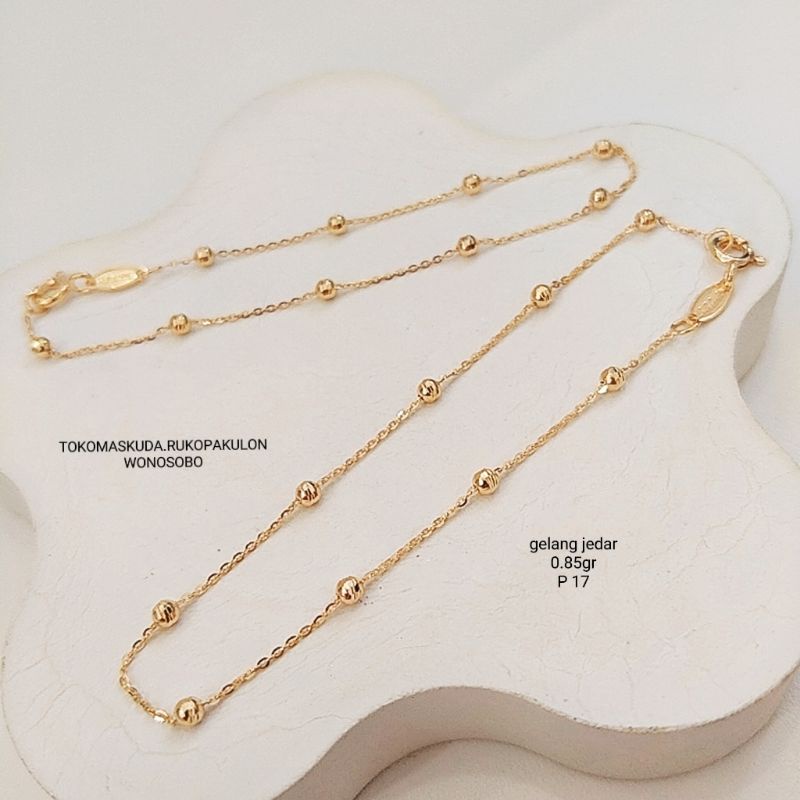 Gelang fancy dewasa ( emas asli 8K)