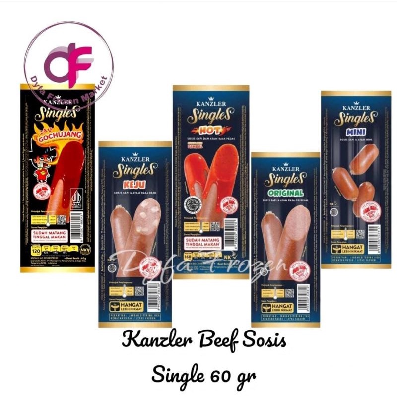 

Kanzler Sosis Single 60 gr