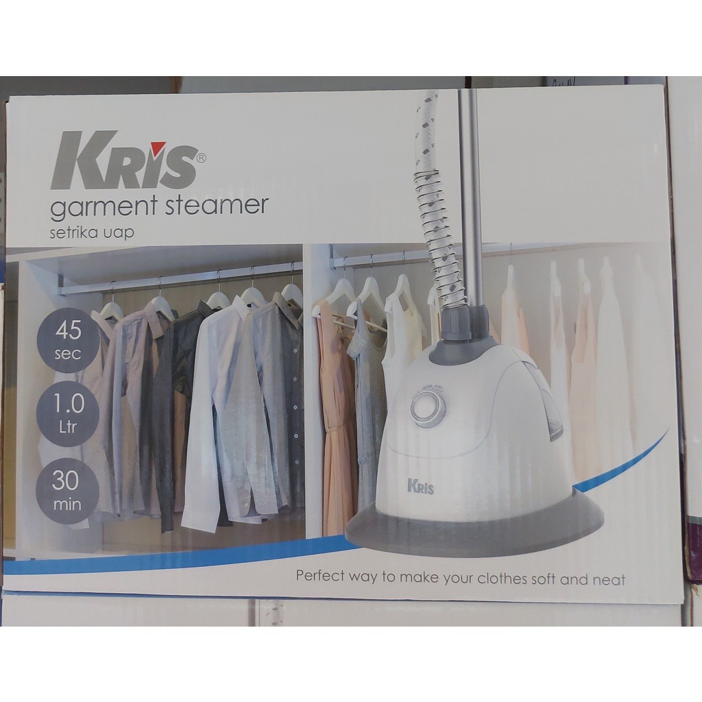 KRIS SETRIKA UAP GANTUNG/GARMENT STEAMER 1L/PENGHALUS PAKAIAN