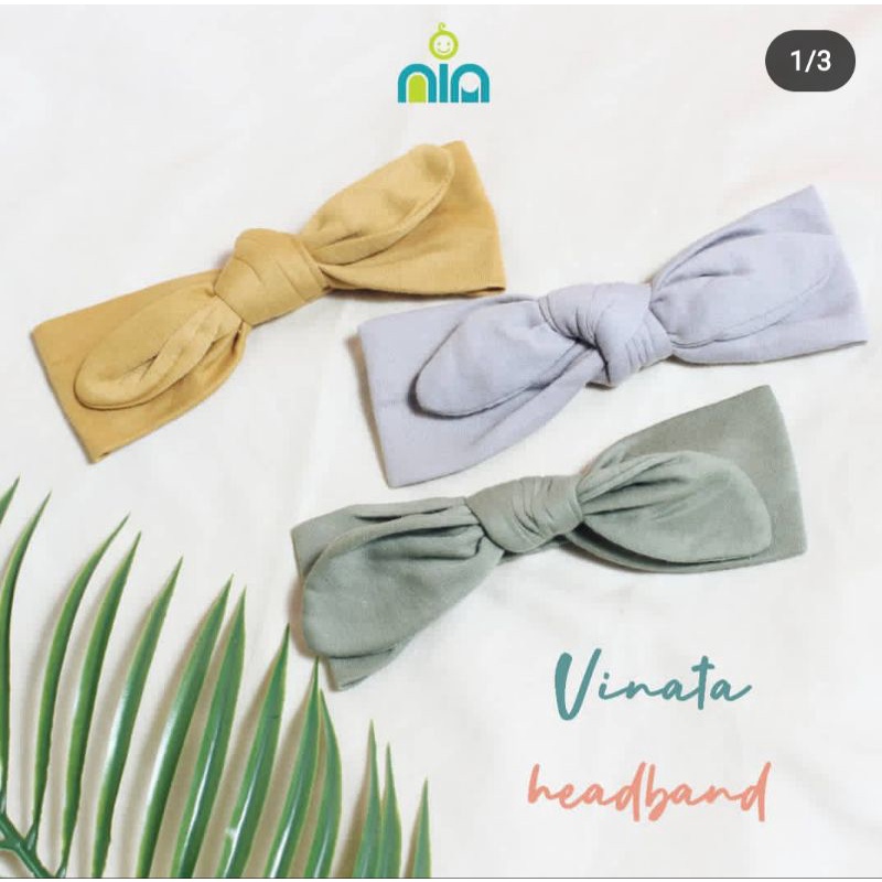 Vinata Headband Bandana Tali Ikat Bayi mulai bayi baru lahir