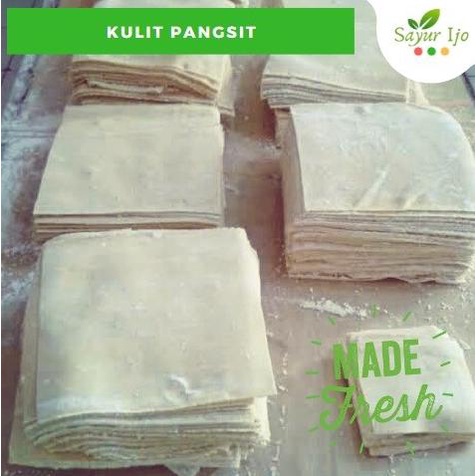 

Kulit Pangsit / PACK Fresh Kulit Siomay / Dimsum / Lumpia Rebus/Goreng