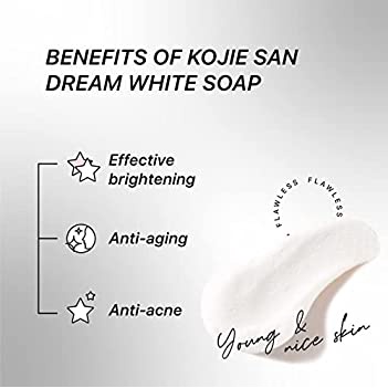 [ BPOM ] KOJIE SAN Dreamwhite Soap 65Gr | 135Gr