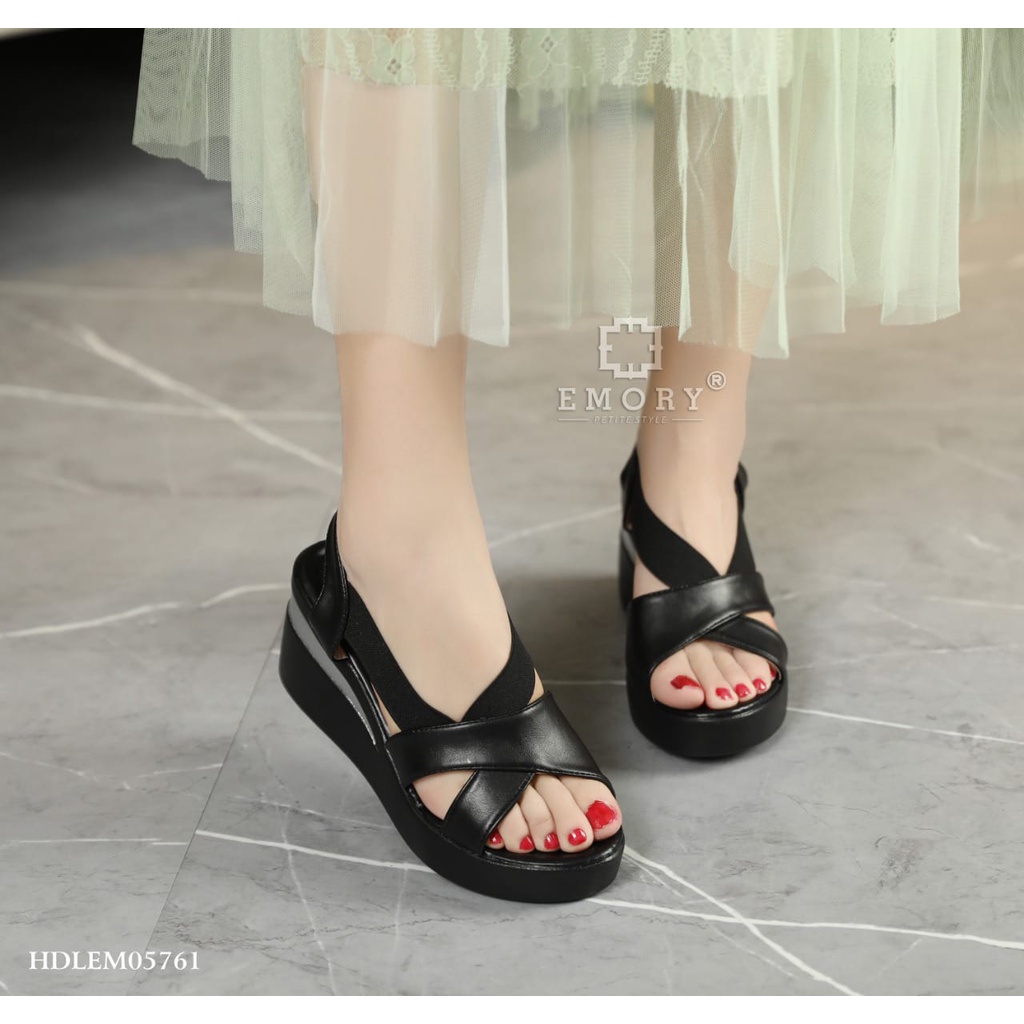 SB Emory Aprilla Sandal Wedges Wanita HDLEMO5761