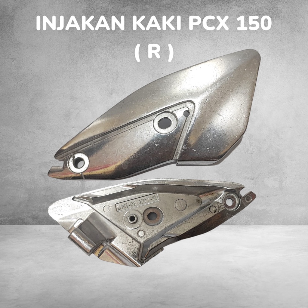 FOOT STEP FOOSTEP PIJAKAN KAKI PCX 150 LOKAL BELAKANG KANAN KIRI ASLI