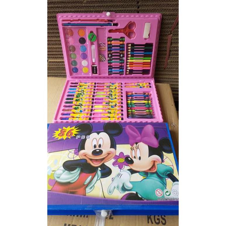 

Muraah Crayon Anak Set 86Pcs / Krayon Mewarnai Anak 86Pcs / Pensil Warna Set 86Pcs