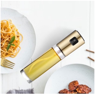 Botol Spray Minyak Kaca 100 ml/ Bottle Kecap Asin Dapur Semprot 100ml