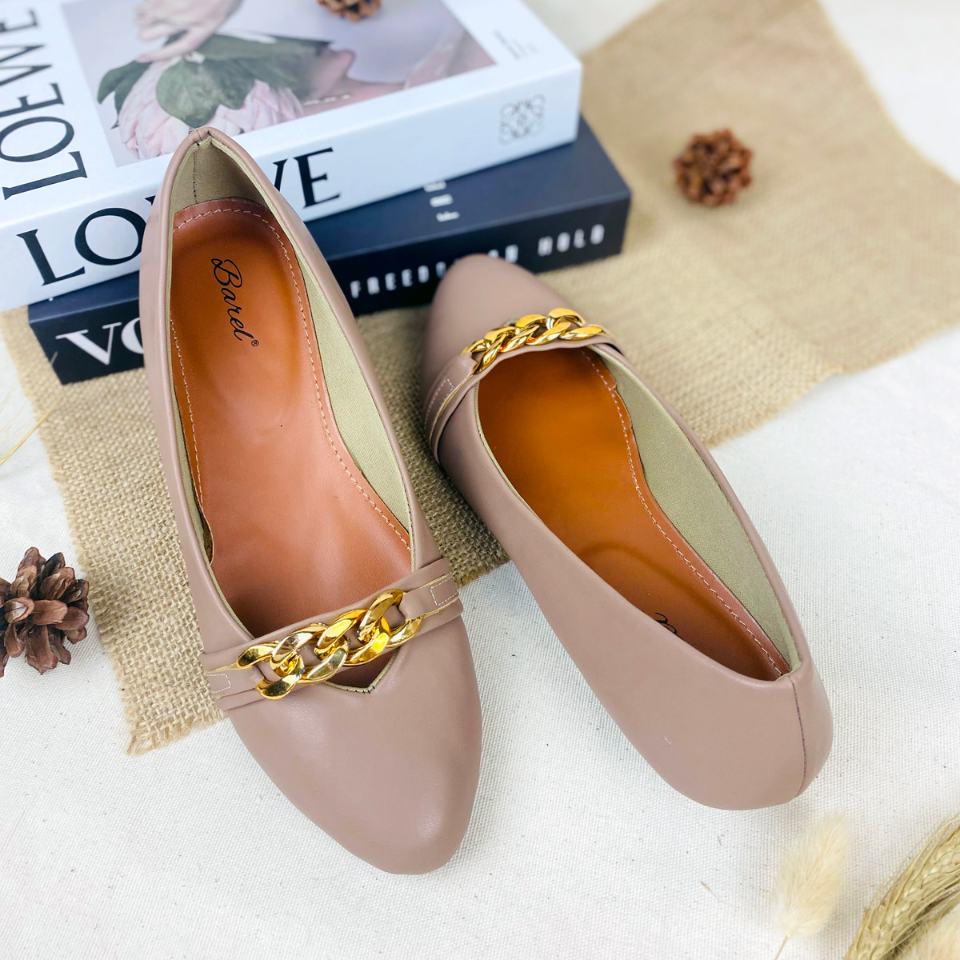 PS Rantai Sepatu flat wanita sepatu flatshoes sepatu teplek wanita Pantopel Wanita Sepatu Kerja Sepatu Kantor Wanita Sepatu Formal sepatu kasual casual sepatu hangout