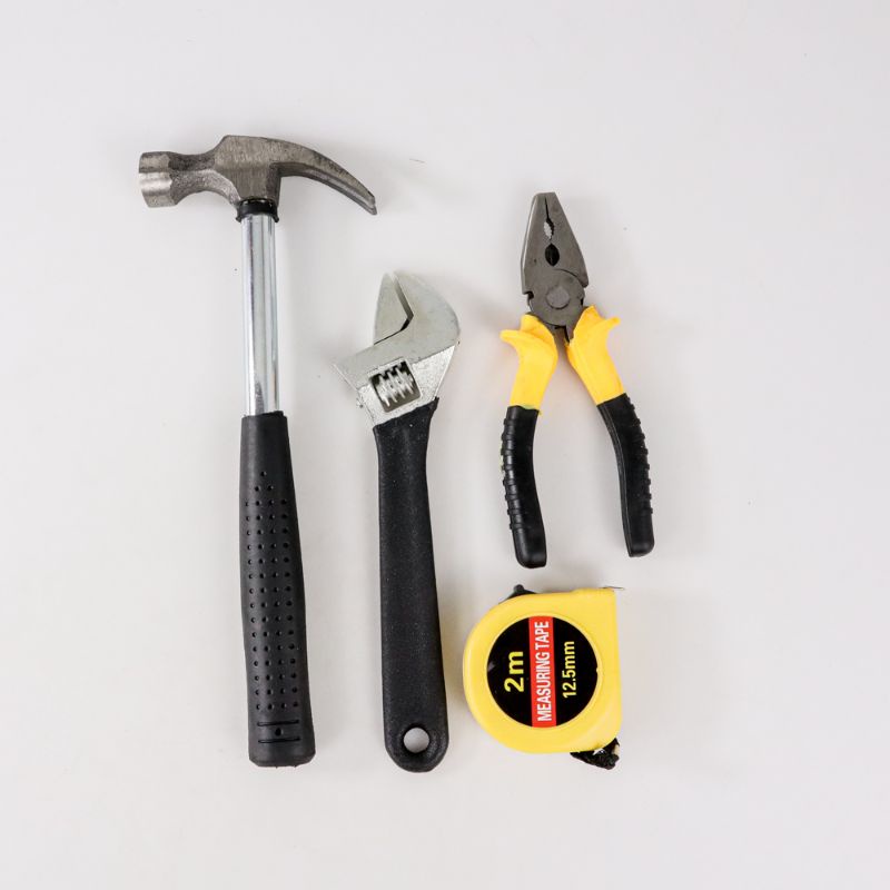 Toolkit set Alat pertukangan Palu Tang obeng