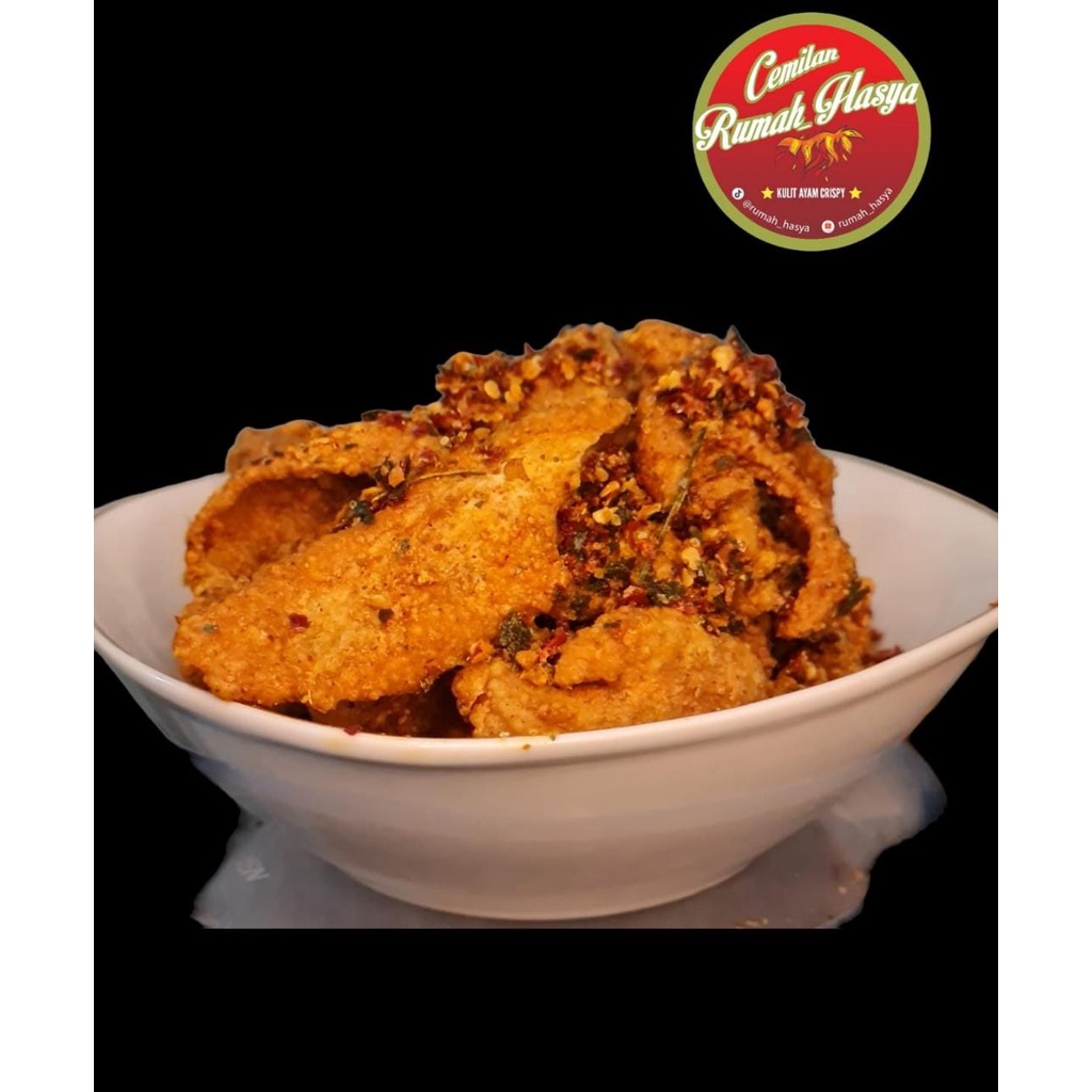 

COD- 250G Kulit Ayam Crispy Ala Cemilan Rumah_Hasya