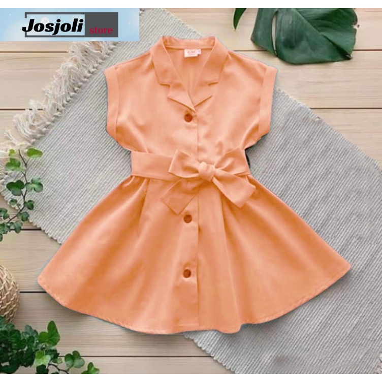 JOSJOLI_STORE/Dress Kyra, Keth, Cindy/Fashion Anak Perempuan/Fit 3-5 Tahun