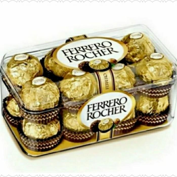 

Coklat Ferrero Rocher Isi 16 Ferero Chocolate T16 200Gr