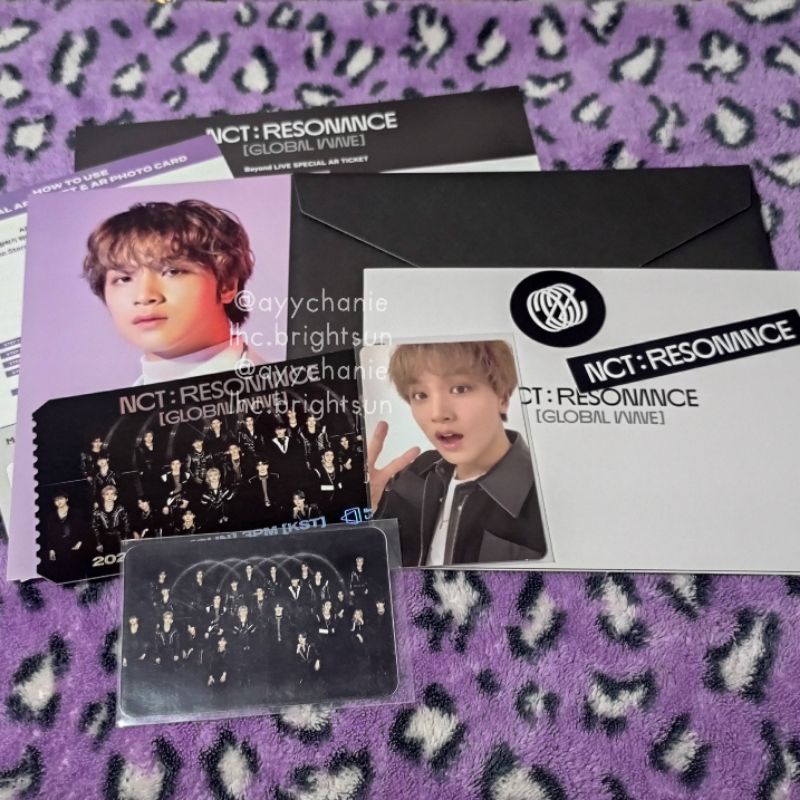 HAECHAN NCT Beyond Live Special Ar Ticket