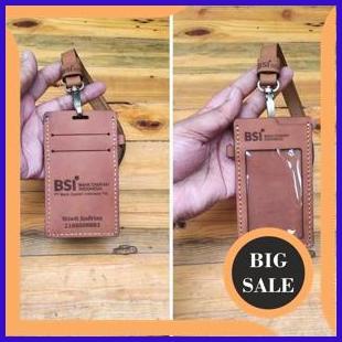 

perkakas ID CARD HOLDER KULIT COSTUM LOGO & NAMA INSTANSI PERUSAHAAN 2ZJN23