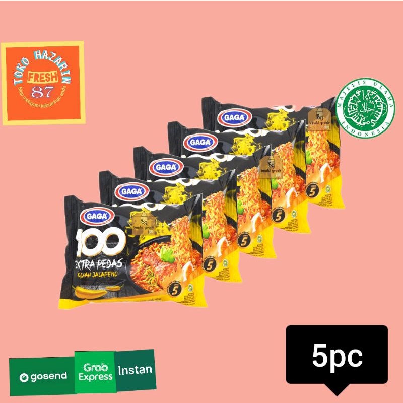 

mie instan Gaga rasa exra pedas 5pc