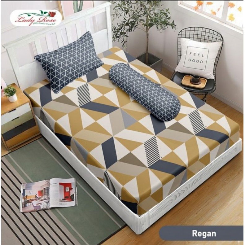 Sprei rumbai single lady rose uk 120x200 Regan