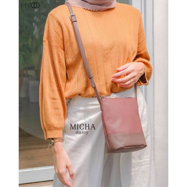 Hyoo Indonesia, Micha Bag Tas Slempang Wanita Kulit Sintetis