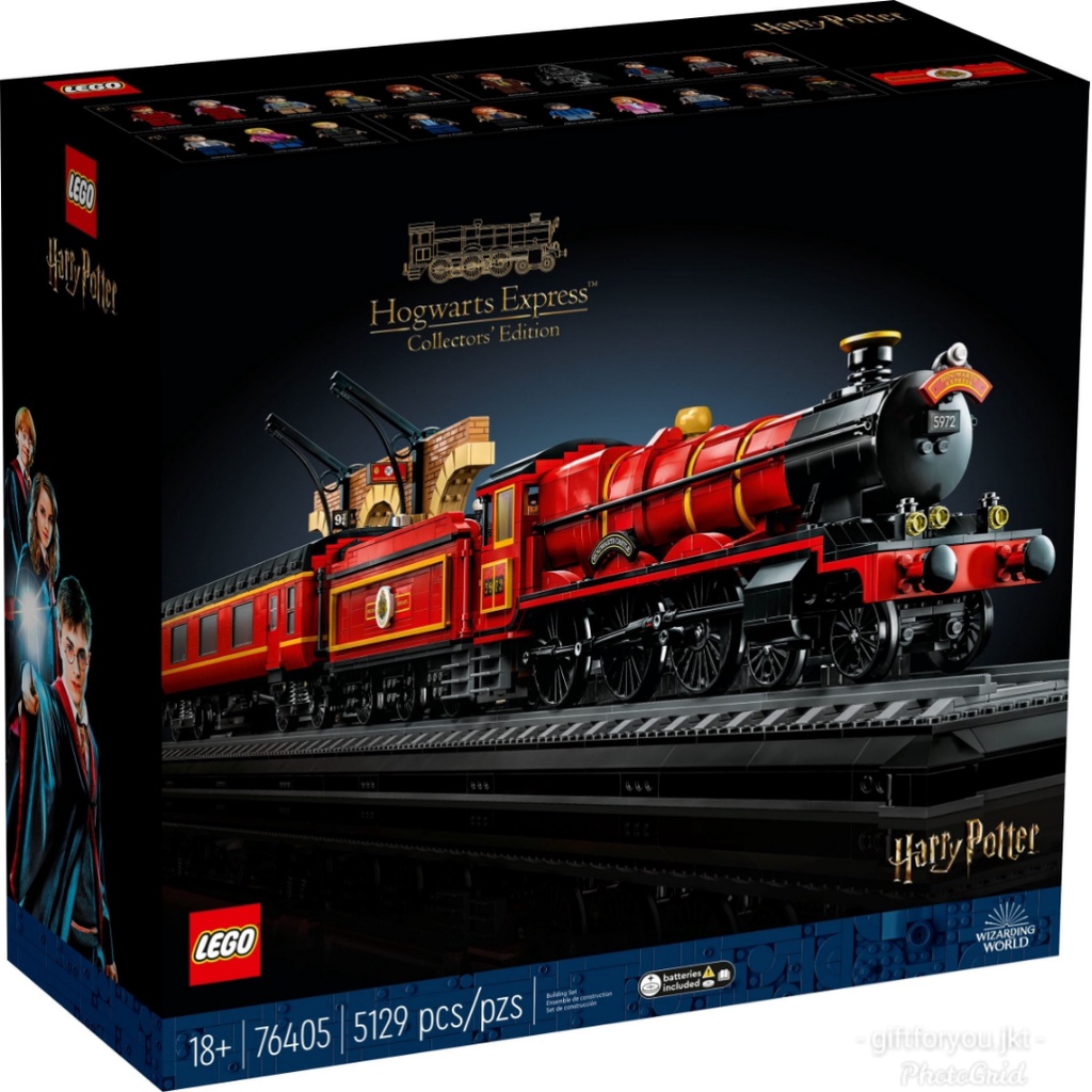Lego 76405 Hogwarts Express Train Collectors Edition Mainan Bricks Toy Kereta Harry Potter Figure Fi