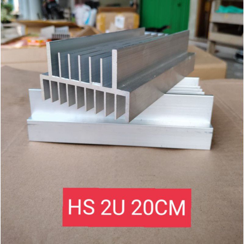 Heatsink 20cm pendingin 20cm ukuran 2U heatsink buil up 20cm