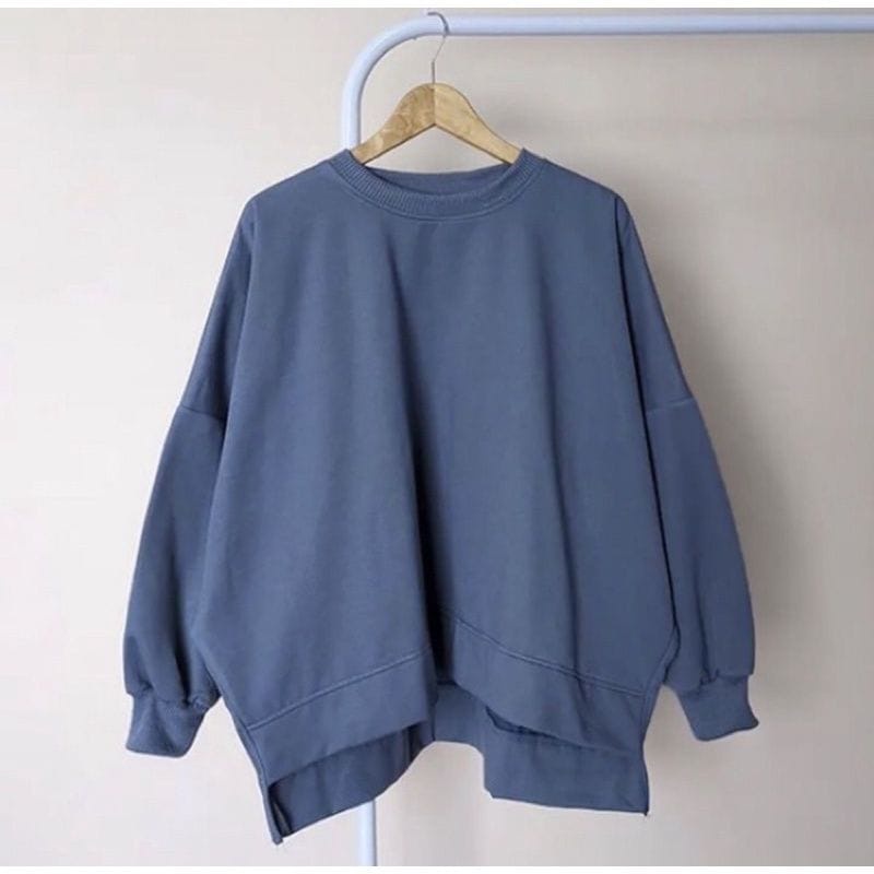 Sweater Batwing XXXL Oversize Basic Oblong | Sweater Wanita Bigsize | Sweater Polos