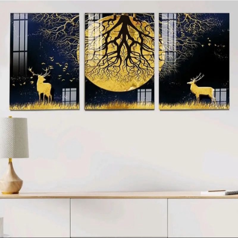 Dekorasi Dinding Kamar Aesthetic Estetik ukuran 30x40 CM Lukisan MDF
