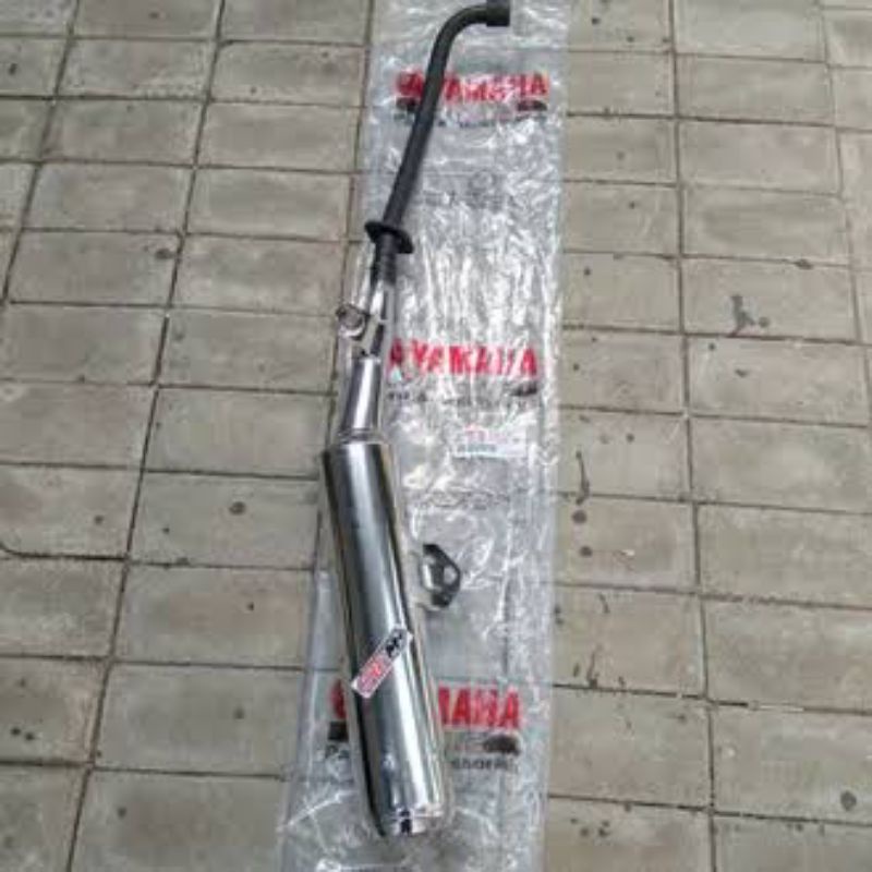 MUFFLER KNALPOT JUPITER Z BURHAN PART ORIGINAL YAMAHA