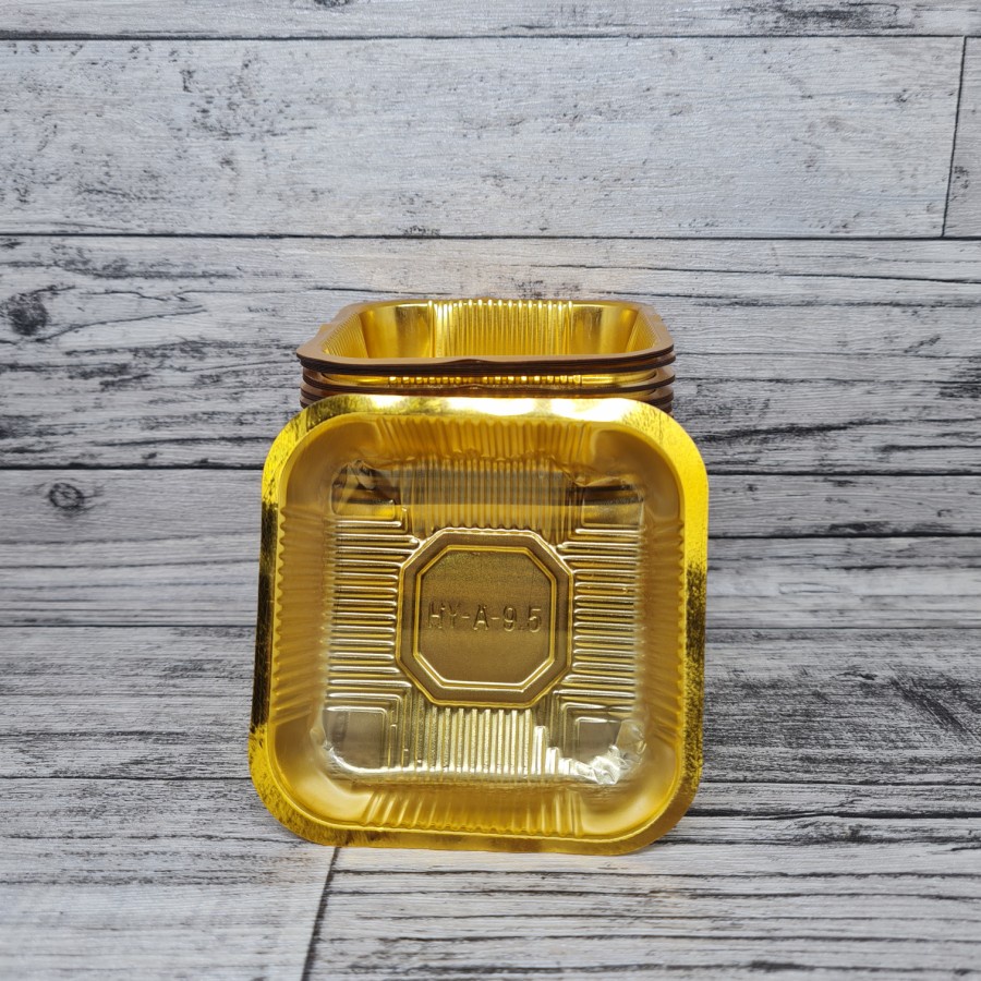 tray mika mooncake 9528 / alas tatakan kue bulan 150gr - HY A 9.5cm