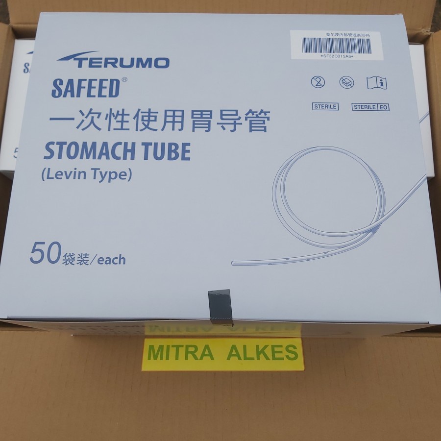 NGT Terumo STOMACH TUBE. NGT Trumo Selang Makan.