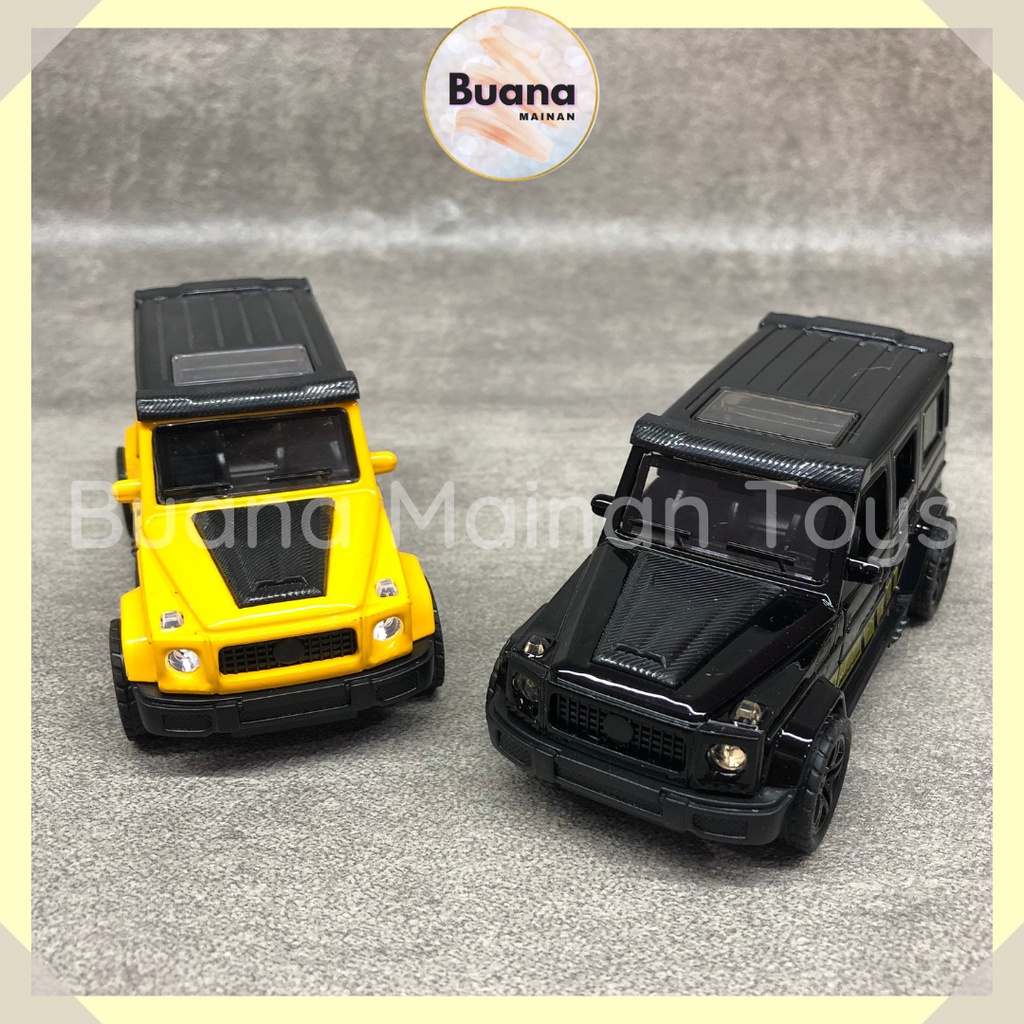 DIECAST METAL SCALE MODEL JEEP G-CLASS MAINAN MOBIL MOBILAN ANAK COWO G-WAGON BENZ