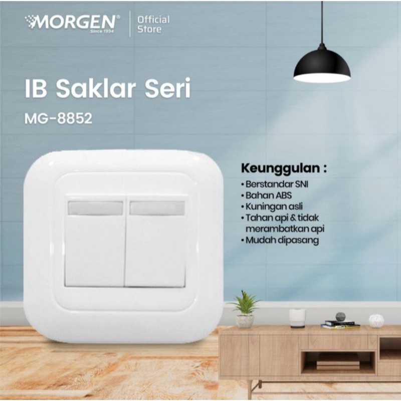 Morgen IB M Series MG 8852 Saklar IB Seri SNI