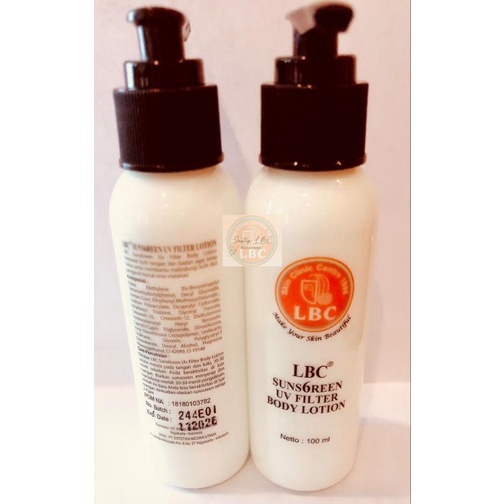 Hand & Body Lotion UV filter LBC (lotion pagi)