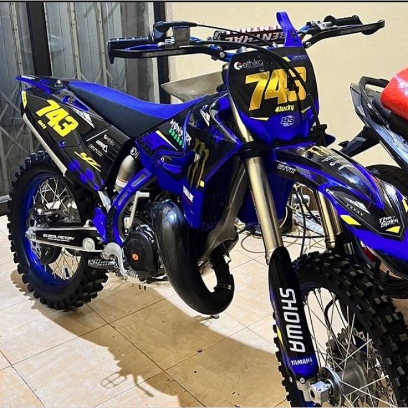 DECAL CUSTOM YZ 125-YZ 125X-YZ 250-YZ 450 DLL FULLL BODY BEBAS REQUES
