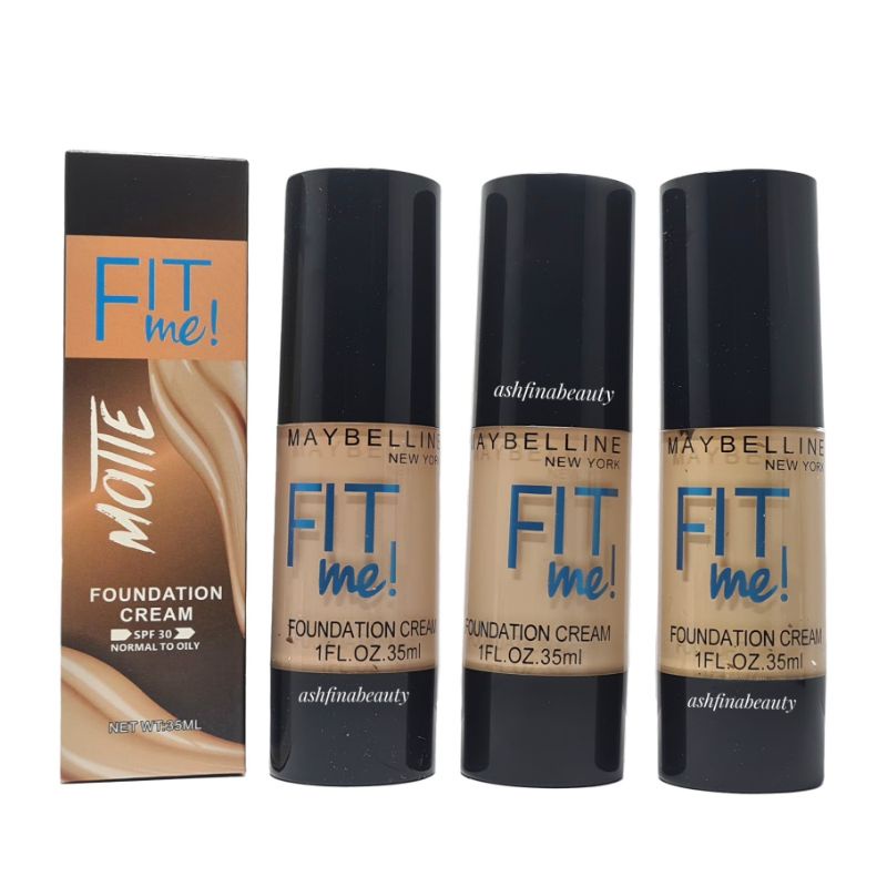 MAYBELLINE FIT ME MATTE FOUNDATION CREAM