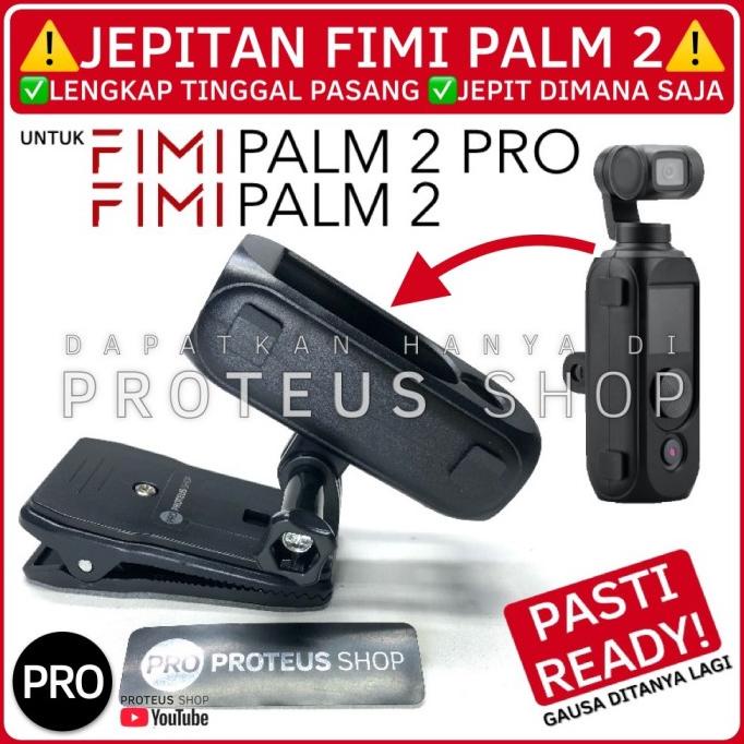 CLAMP JEPIT RANSEL FIMI PALM 2 PRO TAS TOPI CLIP MOUNT BRACKET BAG
