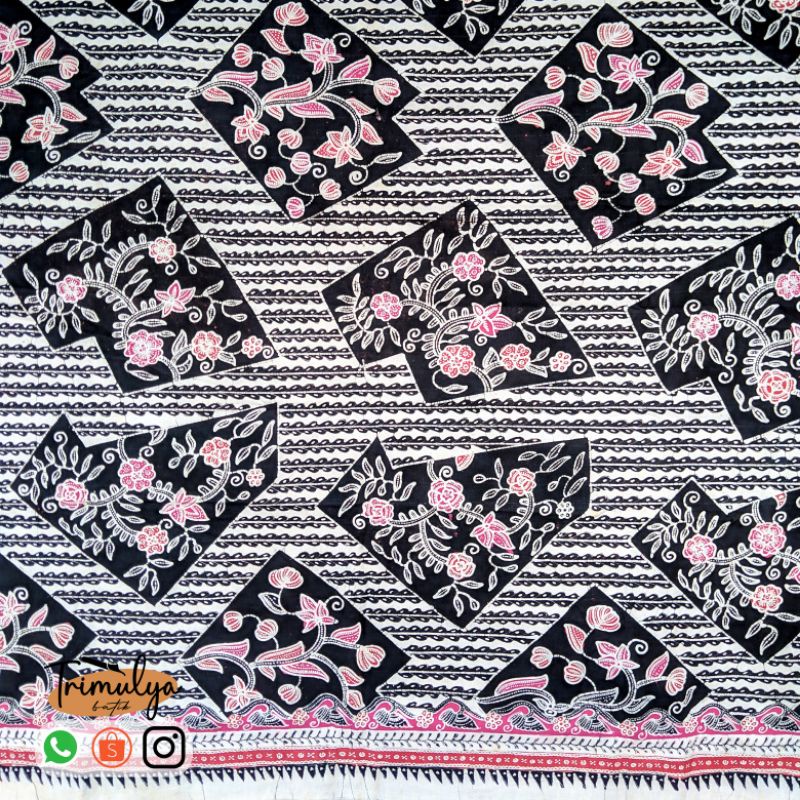 Batik Tulis | Batik Paoman | Batik Indramayu Motif Bataan