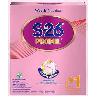 SUSU S26 PROMIL TAHAP 1 DAN 2 400GR