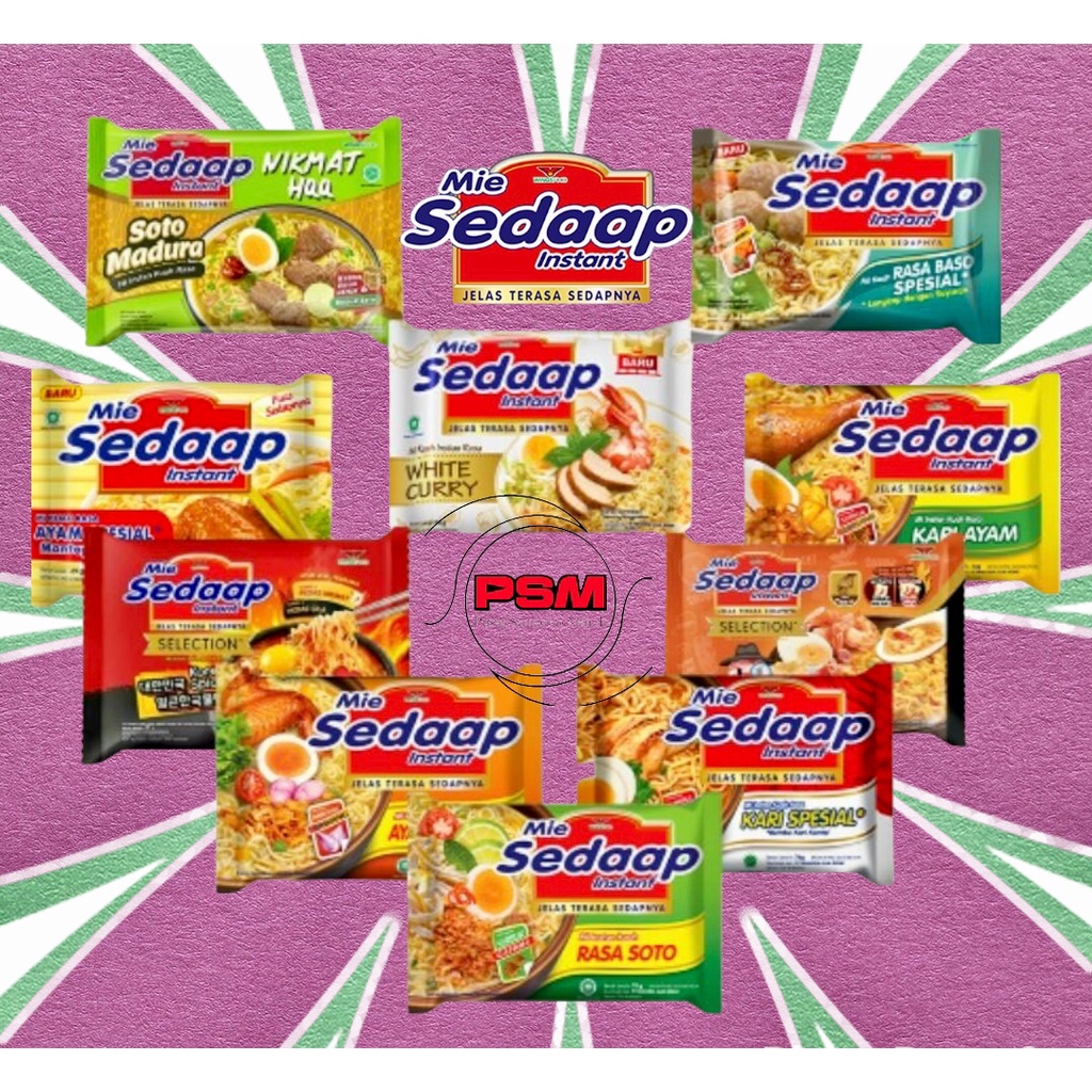 

PSM ~ Sedap Sedaap Mie Goreng Kuah All Variant