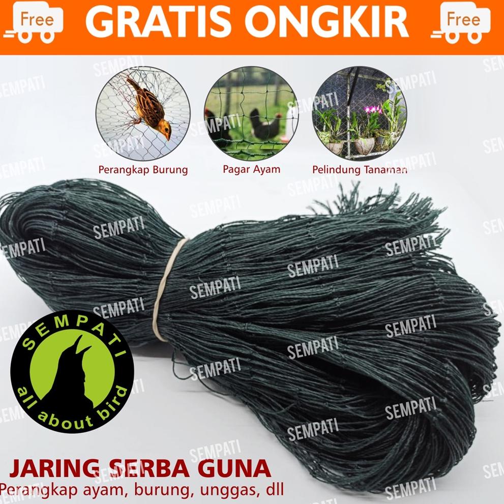 Big Sale [Gratis Mini Gold] JARING KANDANG AYAM JARING NILON JARING AYAM/JARING PAGAR AYAM/ JARING B