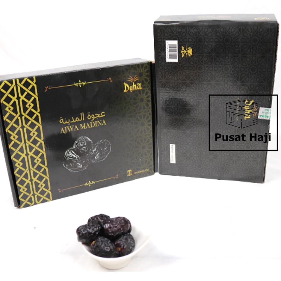 

12.12 FLASH SALE Kurma Ajwa 1KG Asli Original 100% Madinah Kurma Nabi Dus Premium Anti Pecah 