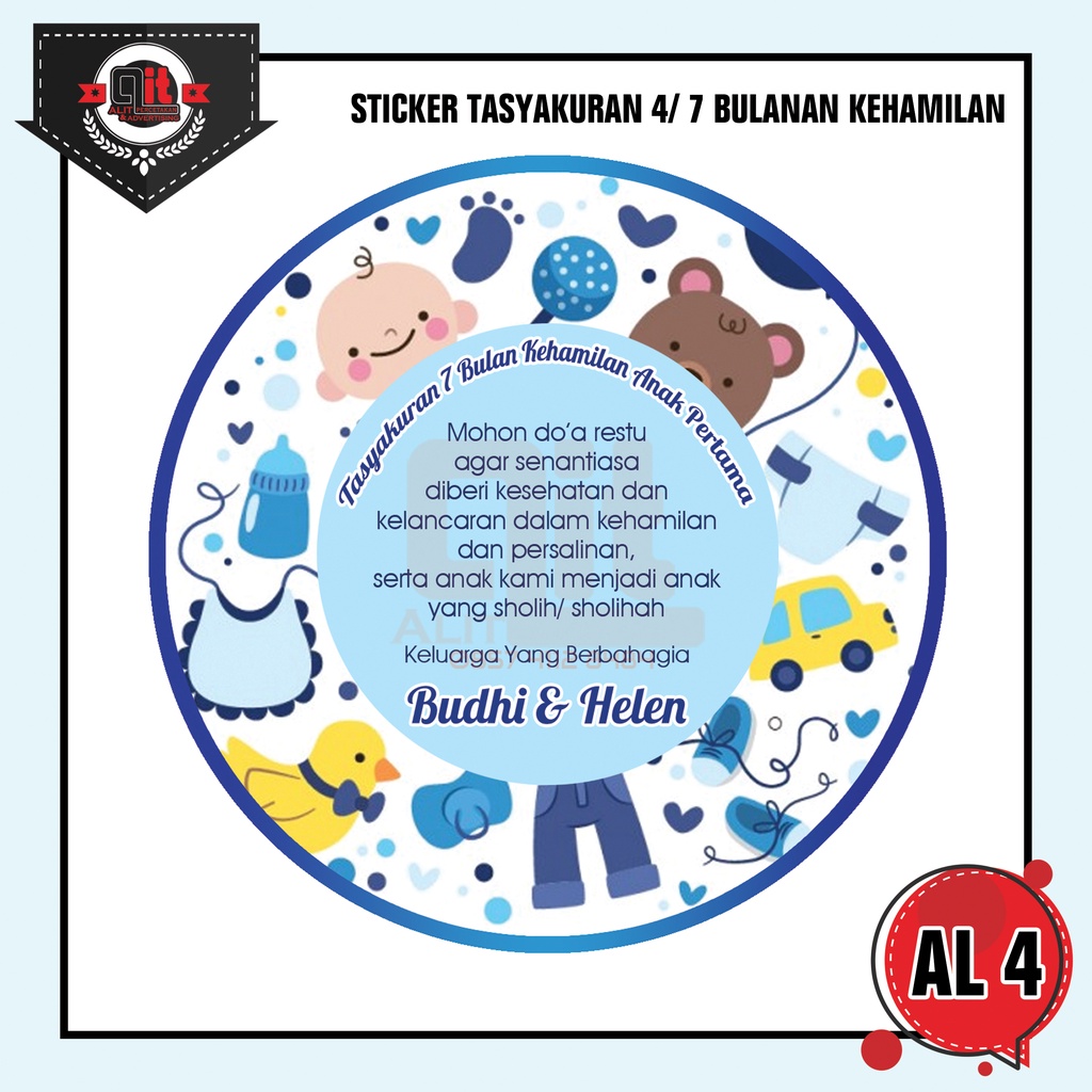 

sticker 4 bulanan kehamilan